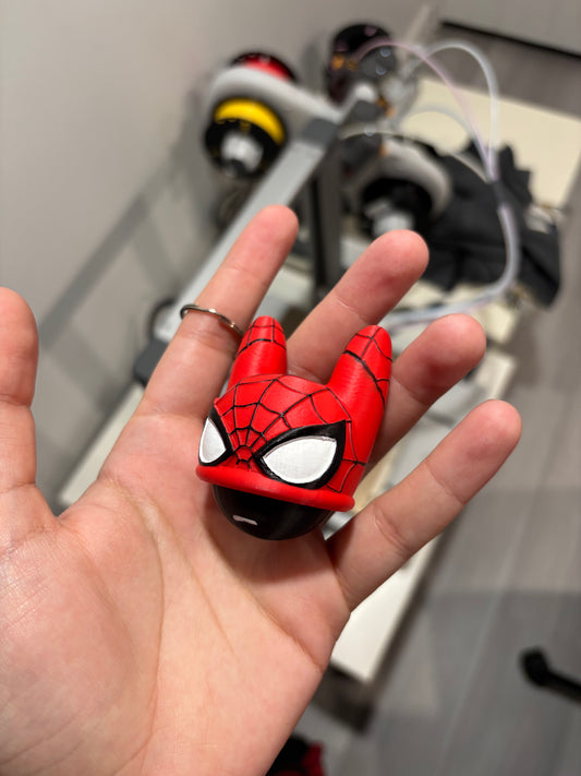 Spiderman Clicker Moshi Keychain
